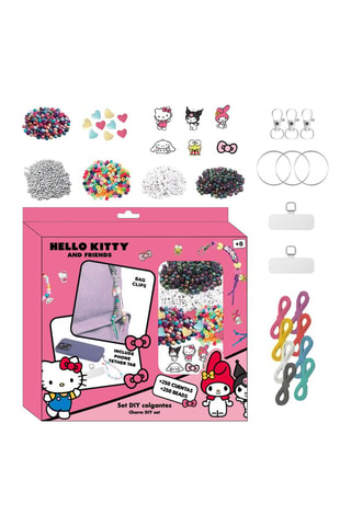 Creatiekit Sleutelhangers Hello Kitty Sanrio - Vanaf 8 jaar