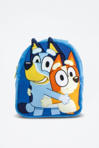 Rugtas Bluey en Bingo Bluey Disney - Beige en blauw