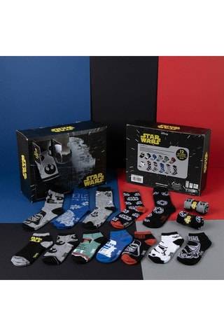 12 Paar Sokken Star Wars - Multicolor