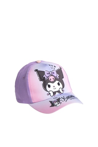 Boné e óculos de sol criança Kuromi Sanrio - Violeta - Violeta
