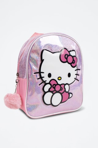 Rugtas Hello Kitty Sanrio - Wit, zwart, geel en roze