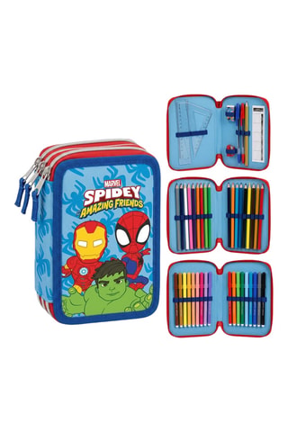 Gevulde Etui Avengers Marvel - Blauw