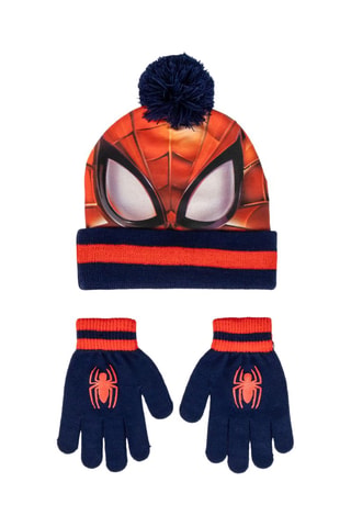 Muts en Handschoenen Spider-Man Avengers Marvel - Blauw en rood