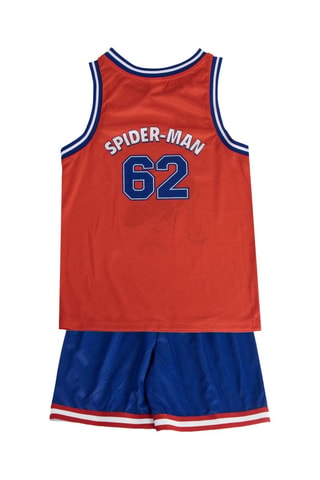 Hemd en Short Spider-Man Avengers Marvel - Rood en blauw