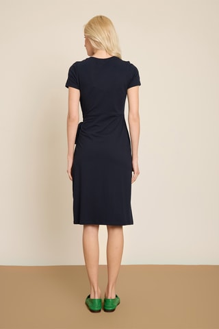 Vestido direito - Azul-marinho