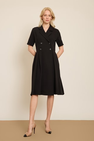Robe chemise - Noir