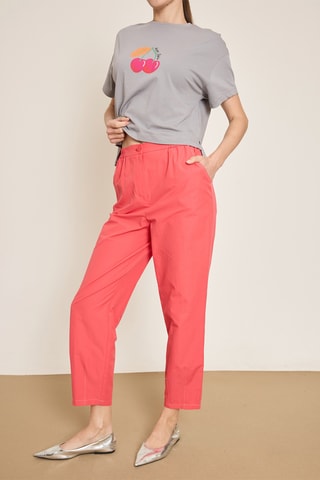 Pantalon 7/8 - Corail