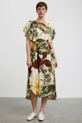 Vestido midi - Verde