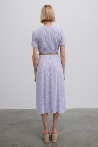 Vestido midi - Lilás - Violeta