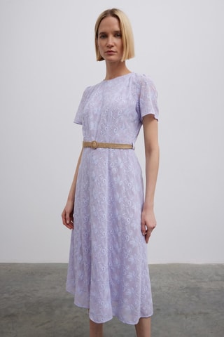Vestido midi - Lilás - Violeta