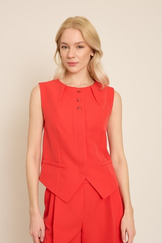 Gilet sans manches - Rouge