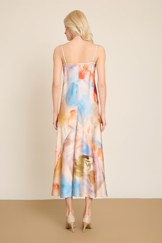 Robe midi - Multicolore