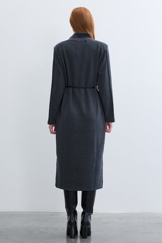 Vestido midi - Antracite