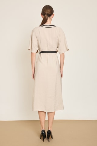 Robe chemise - Beige