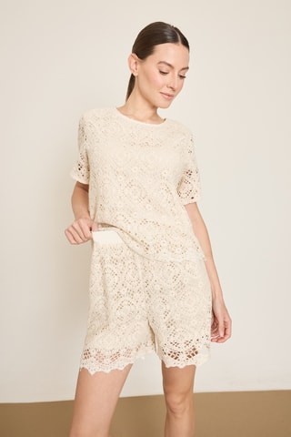 Top en laine - Beige