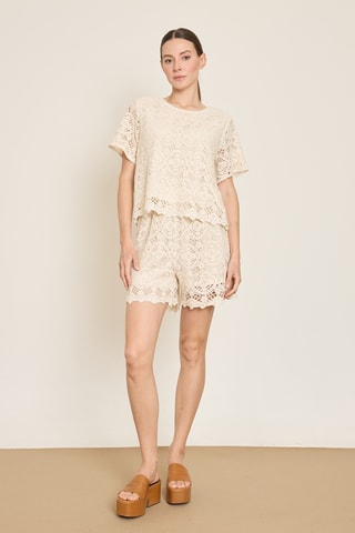 Top en laine - Beige