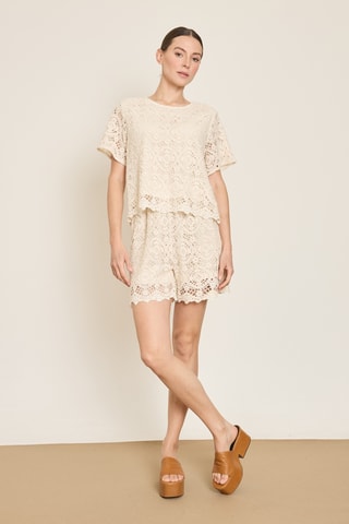 Top en laine - Beige