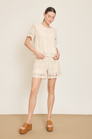 Top en laine - Beige