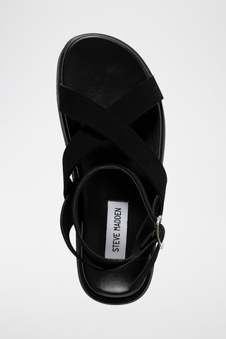 Sandales en nubuck Mybestie-E - Noir