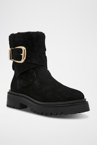 Bottines en nubuck Lodge - Noir