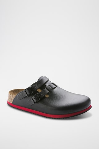 Nubuck Clogs Kay SL - Zwart - Smal