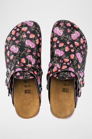 Leren Clogs Kay SL - Zwart en Roze - Normaal 