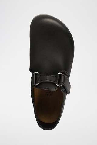 Leren Clogs Linz - Zwart - Normaal