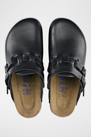 Leren Clogs Kay SL - Zwart - Normaal