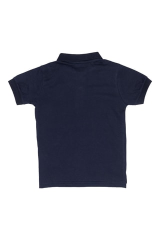 Polo  - Blanco y azul
