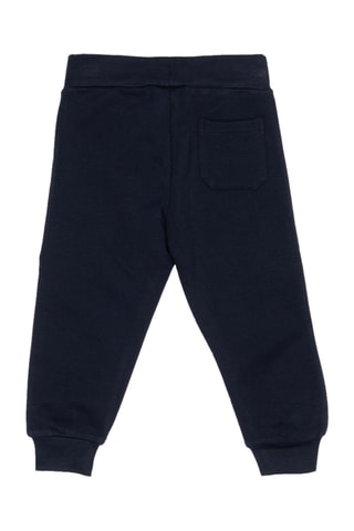 Conjunto de sudadera y pantalón de chándal  - Negro y naranja