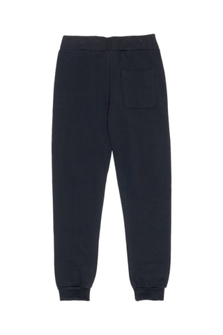 Conjunto de sudadera y pantalón de chándal  - Negro y naranja