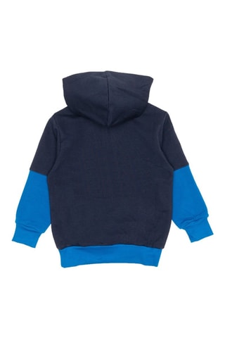 Conjunto de sudadera con capucha y pantalón de chándal  - Azul