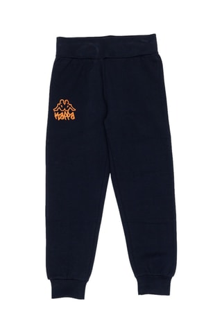 Conjunto de sudadera y pantalón de chándal  - Negro y naranja