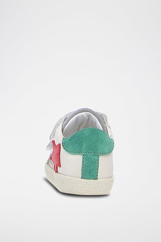Zapatillas de piel - Blanco
