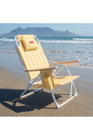 Fauteuil de plage pliable - 64 x 78 x 61 cm