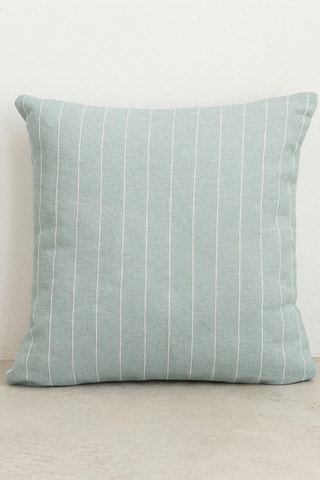 2 Kussenhoezen Pespunt - Zeegroen - 45 x 45 cm - Zeegroen
