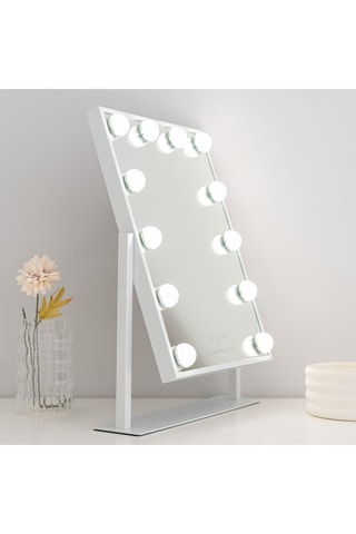 Ledspiegel - 36 x 7 x 47 cm - Wit