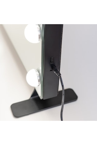 Ledspiegel - 62 x 52 x 12 cm - Zilverkleurig