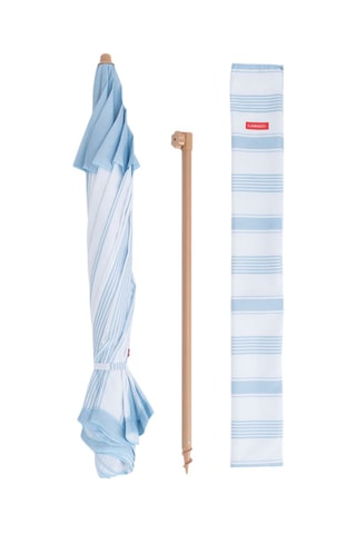 Parasol rond avec pied - Diamètre toile 220 cm