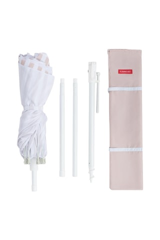 Parasol rond avec pied - Diamètre toile 200 cm