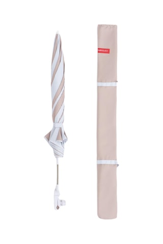 Stoel en Parasol Bescherming UV UPF 50+ - Beige - 110 x 110 x 91 cm
