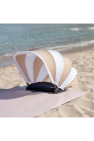 Pare-soleil avec coussin réglable protection UV UPF 50+ - Beige
