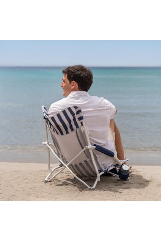Chaise de plage - 50,5 x 62,5 x 68 cm
