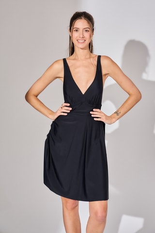 Vestido de playa - Negro