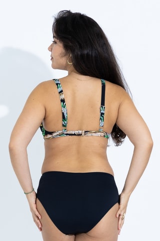 Bikini de talle alto - Negro