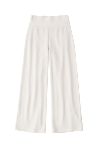 Pantalon taille haute - Ecru