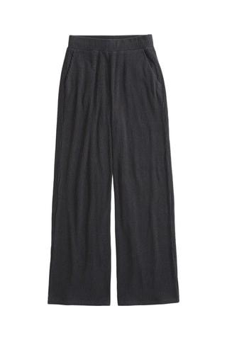 Pantalon wide legs - Noir