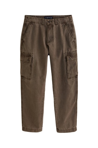 Pantalon cargo - Marron foncé
