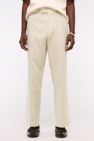 Pantalon loose - Crème