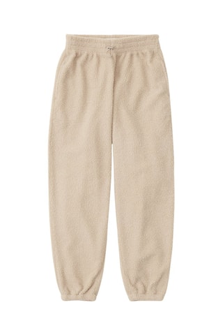 Jogging taille haute - Marron clair
